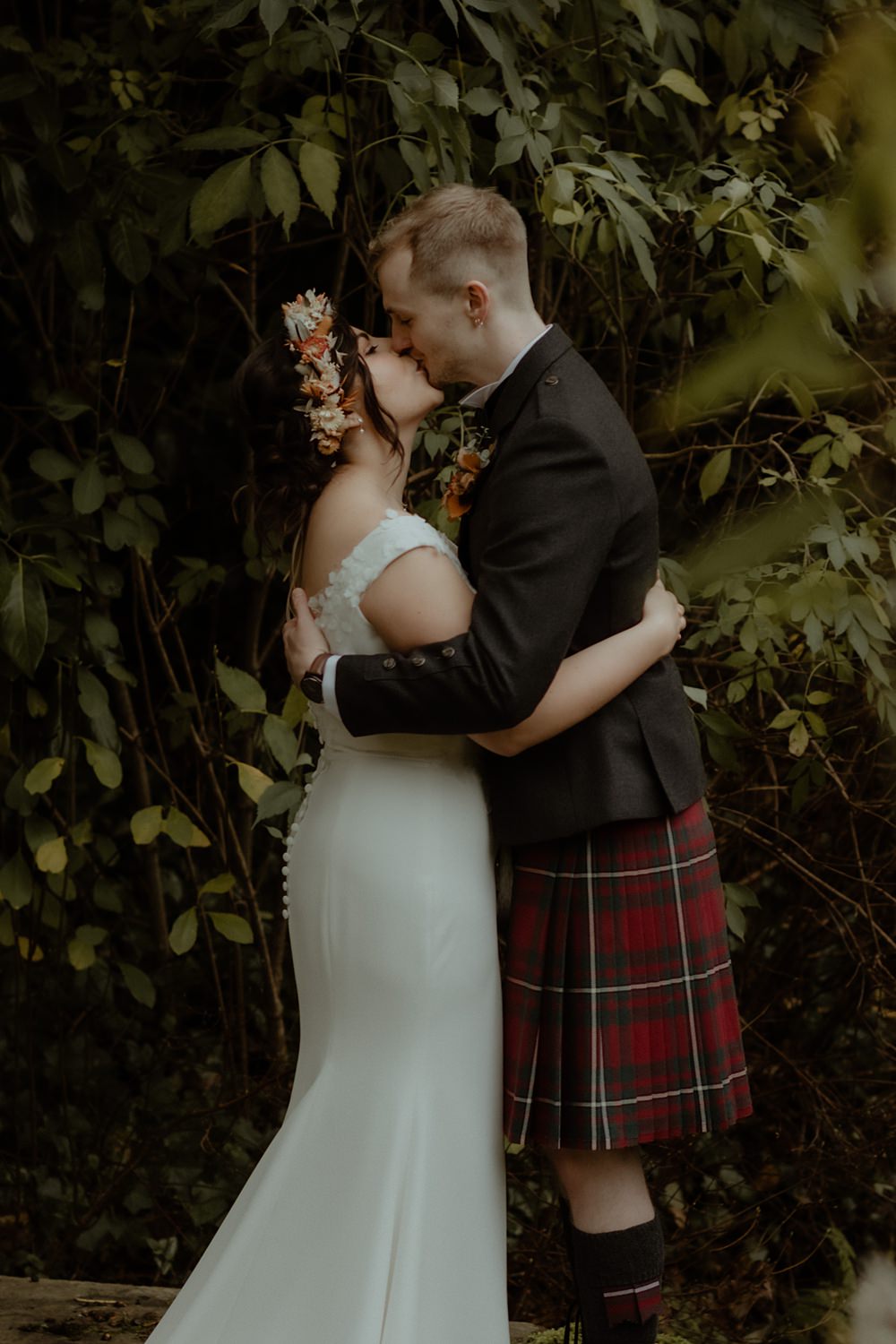Rossie on the Earn Wedding Mint and Jasmine