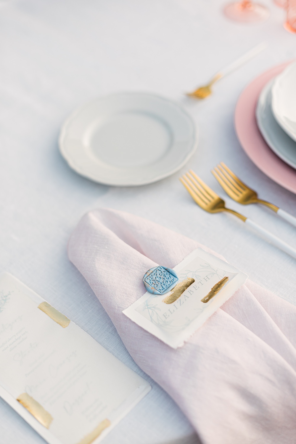 Napkin Place Name Card Villa Orsi di Azzate Wedding Rossella Putino
