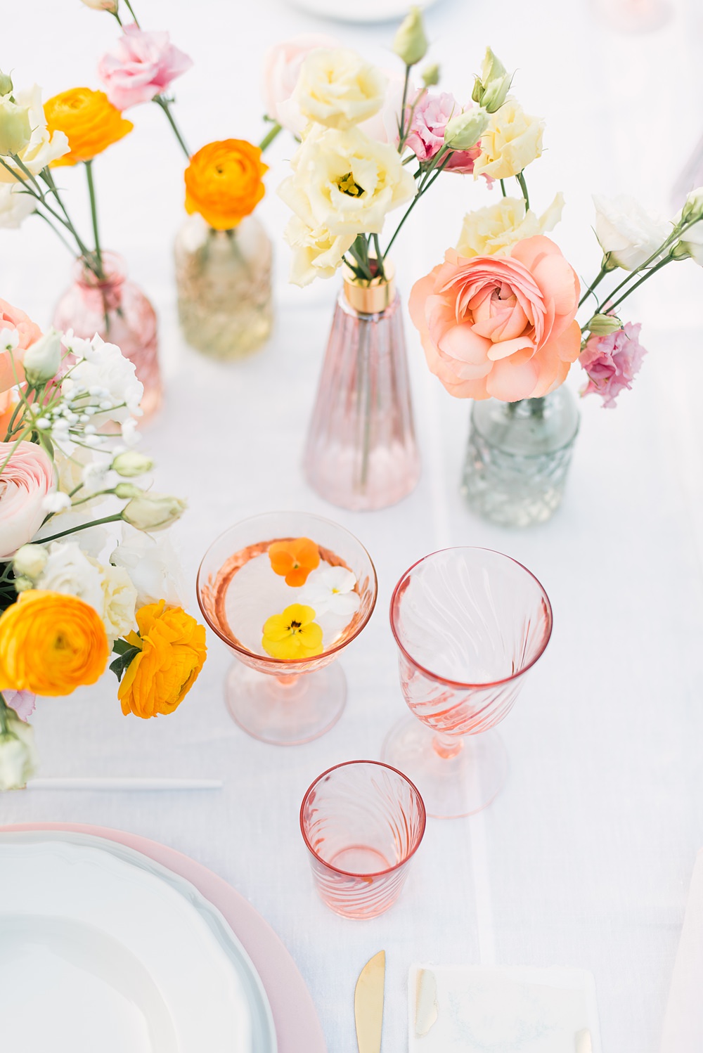 Pink Glasses Villa Orsi di Azzate Wedding Rossella Putino