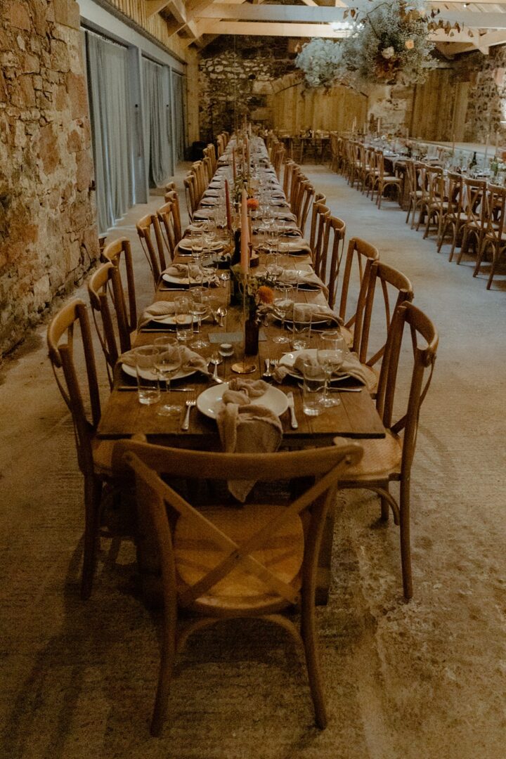 Autumn Rustic Barn Decor Table Idea Mint and Jasmine