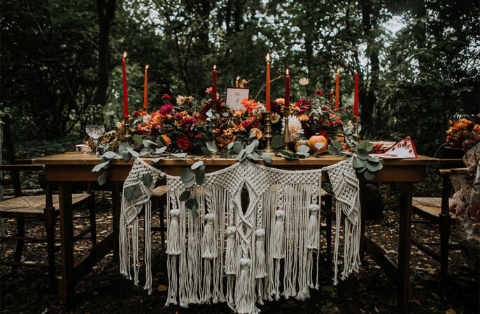 Autumn Wedding Decoration Ideas Charly Mae Photography