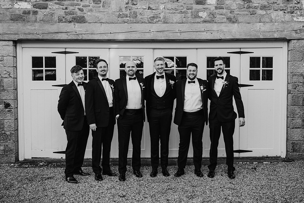 Groomsmen Tuxedos Broughton Sanctuary Wedding Photography34