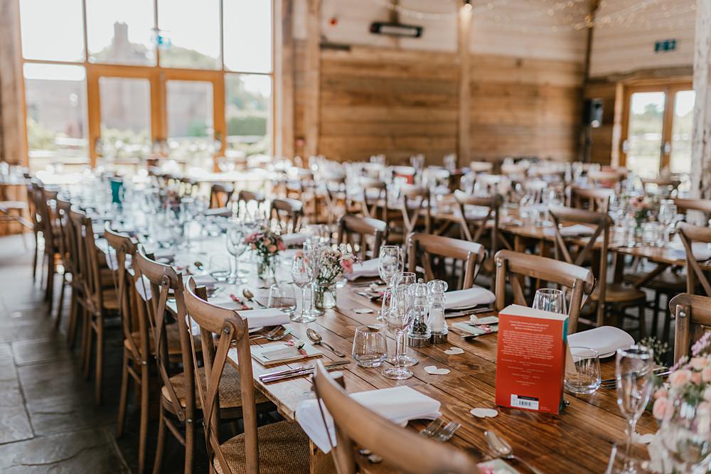Reception Rustic Furniture Fairy Lights Cherry Barn Wedding Shelby Ellis Photography