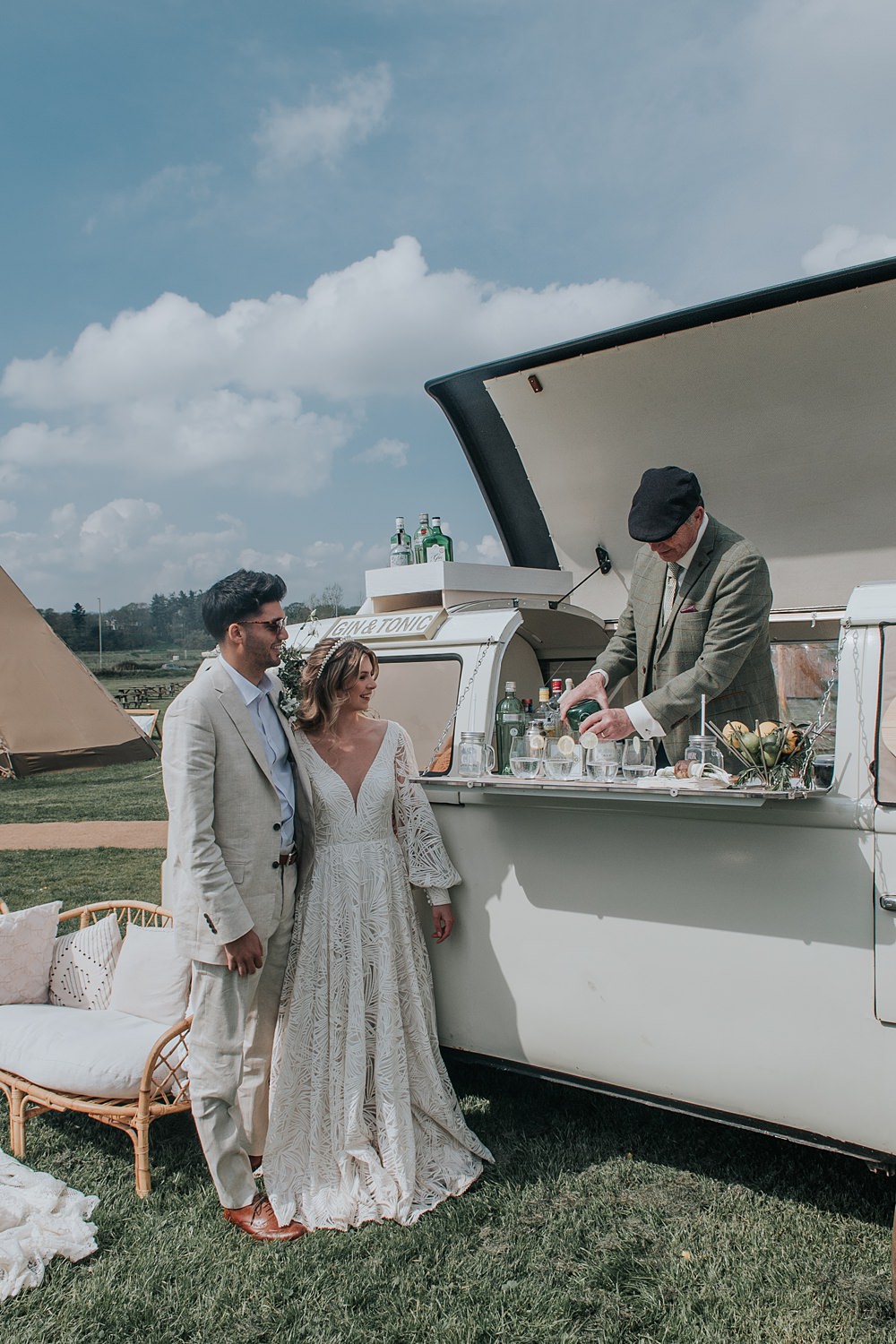 Mismatched Pattern Wedding Ideas Melanie Barnfield Photography