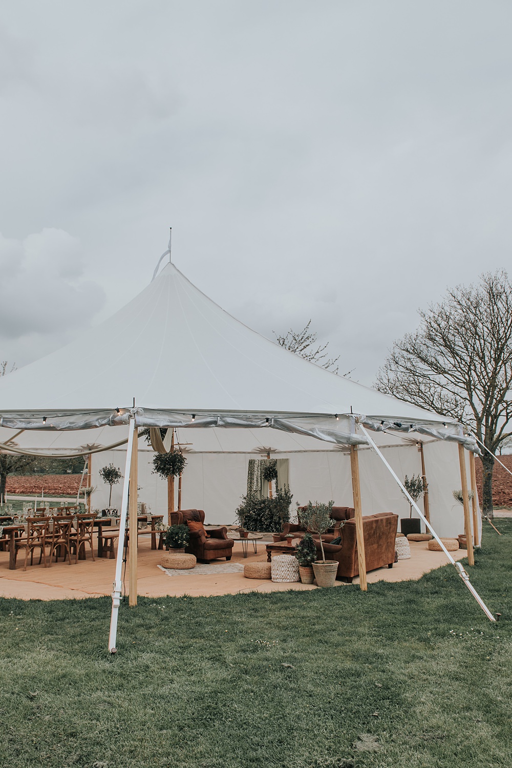Sailcloth Marquee Tent Mismatched Pattern Wedding Ideas Melanie Barnfield Photography