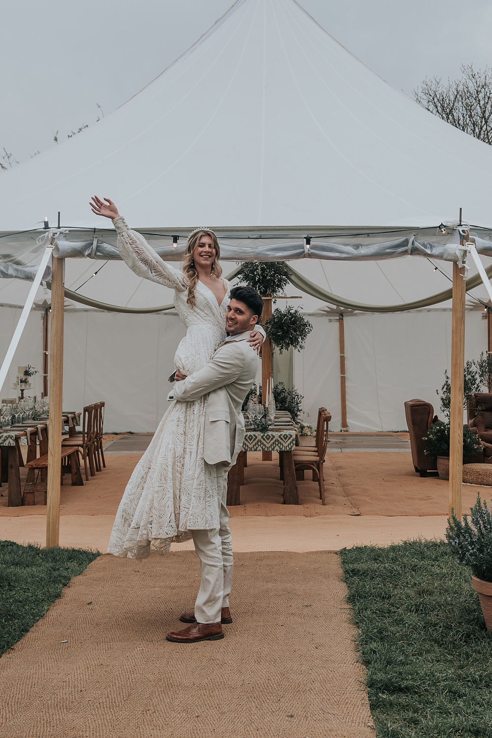 Mismatched Pattern Wedding Ideas Melanie Barnfield Photography