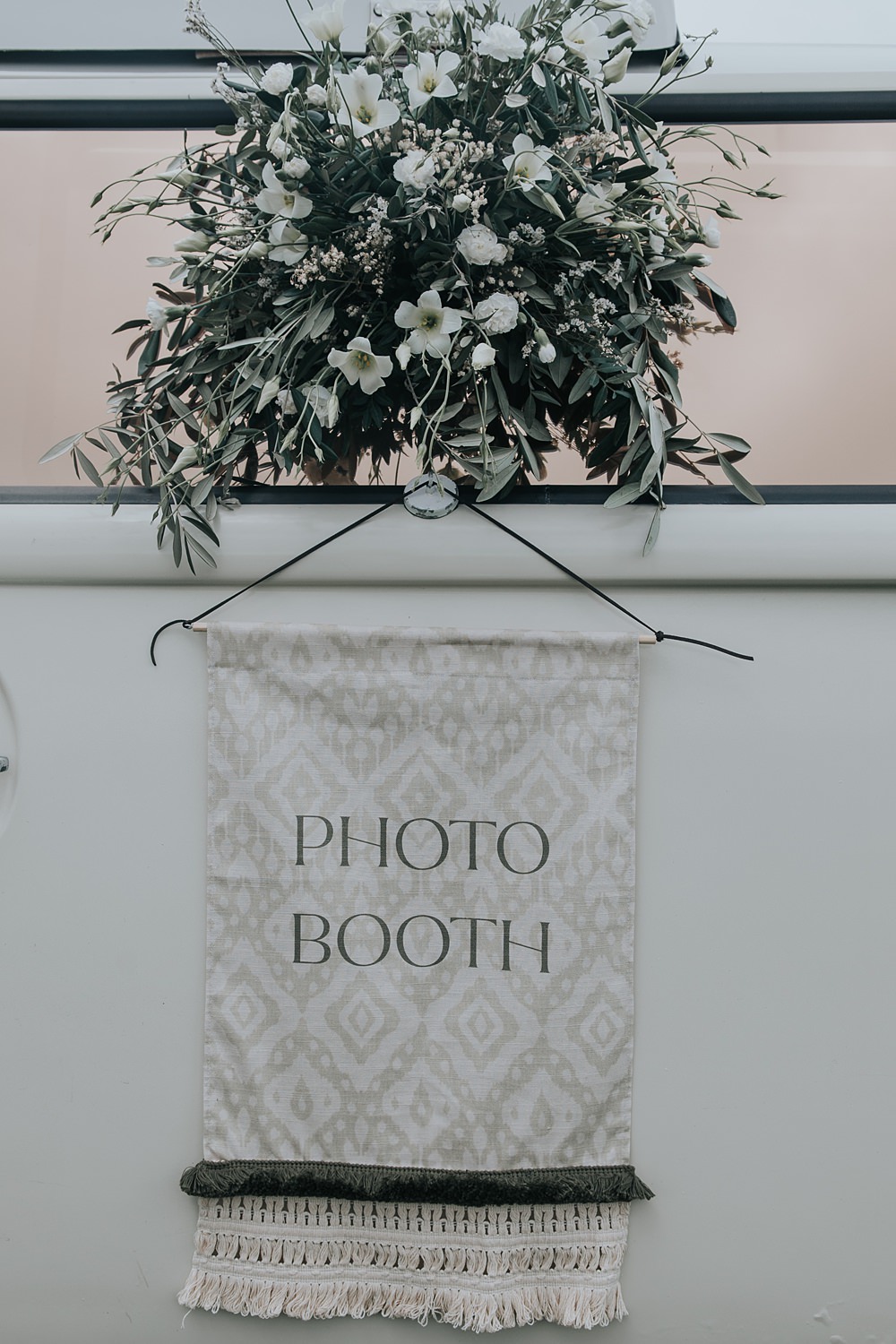 Photo Booth Banner Sign Mismatched Pattern Wedding Ideas Melanie Barnfield Photography