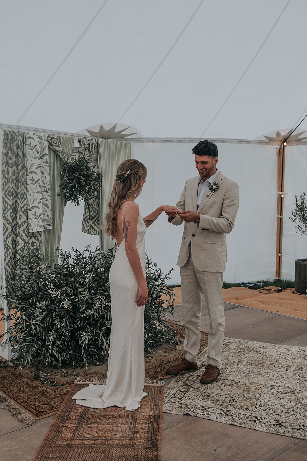Mismatched Pattern Wedding Ideas Melanie Barnfield Photography