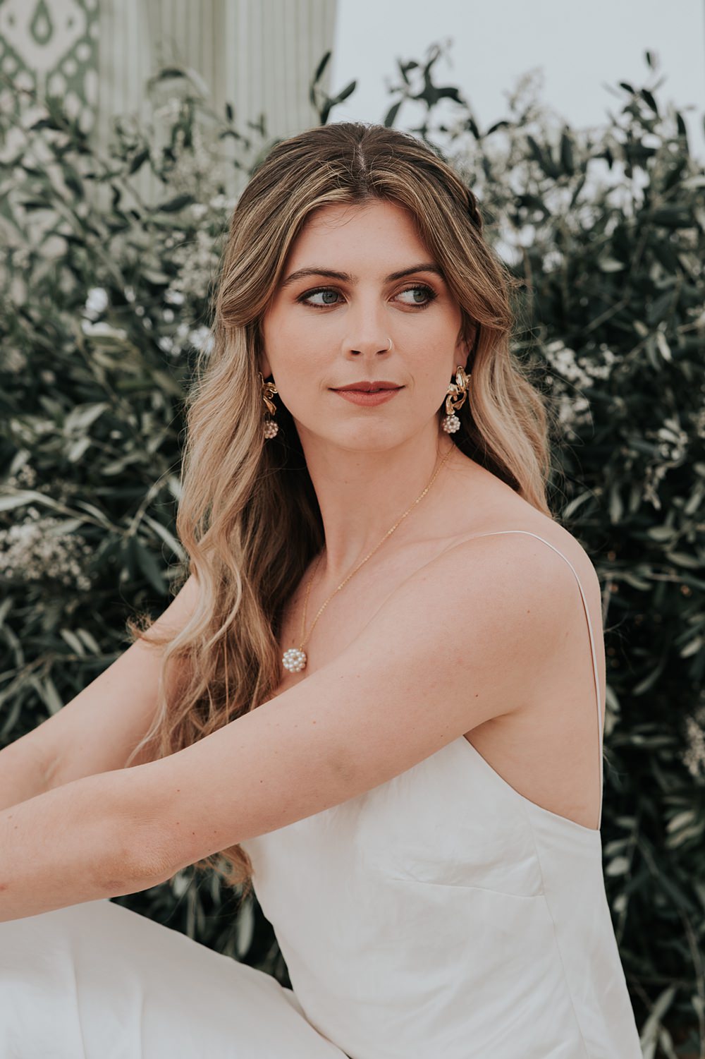 Bride Makeup Mismatched Pattern Wedding Ideas Melanie Barnfield Photography