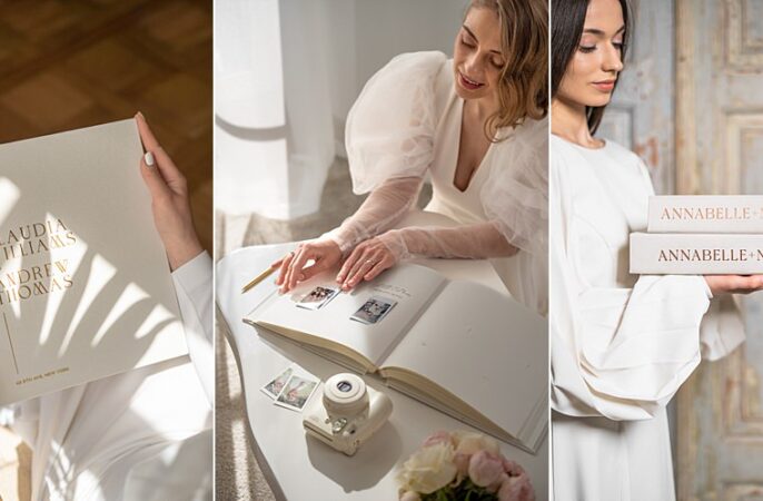 Personalised Polaroid Wedding Guest Books Liumy Albums