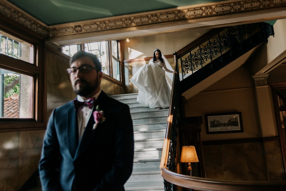 Wedding First Look Photo Wanderlust Creatives