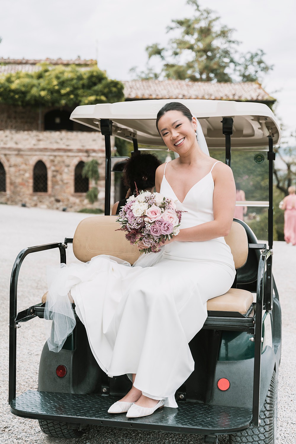 Golf Cart Borgo di Castelvecchio Wedding Punti di Bianco