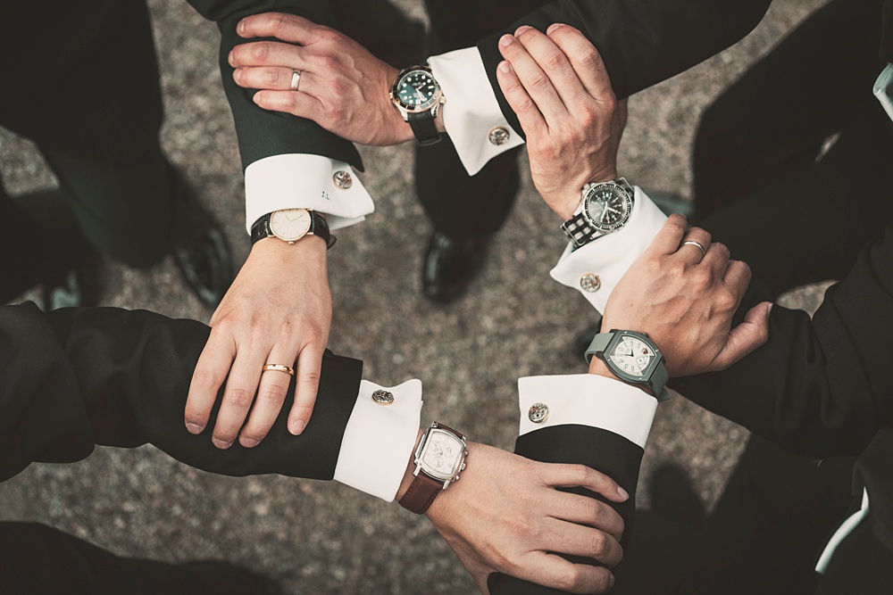 Groom Groomsmen Gift Watch Borgo di Castelvecchio Wedding Punti di Bianco