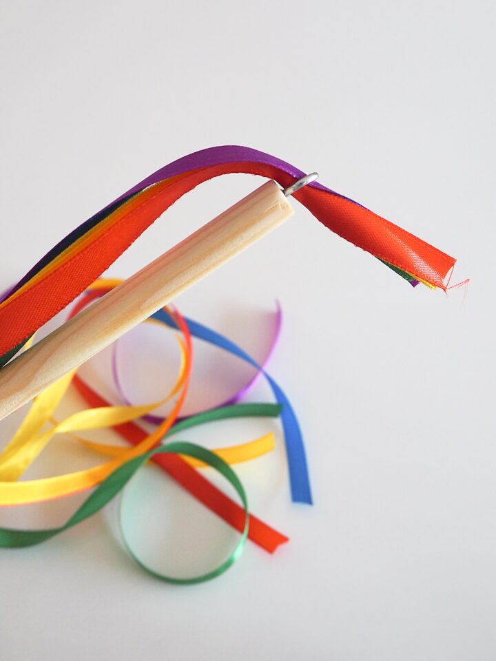 DIY Ribbon Wands How To Wedding Craft