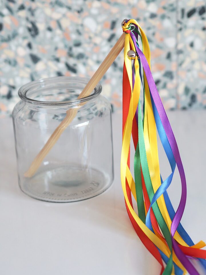 DIY Ribbon Wands How To Wedding Craft