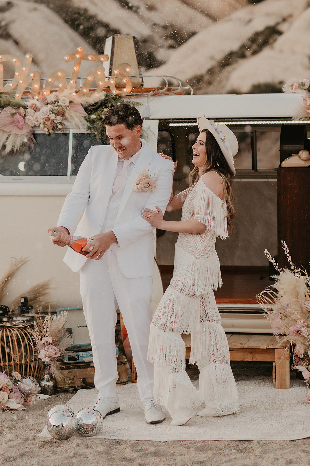 Desert Disco Wedding J. Emmanuel Photography