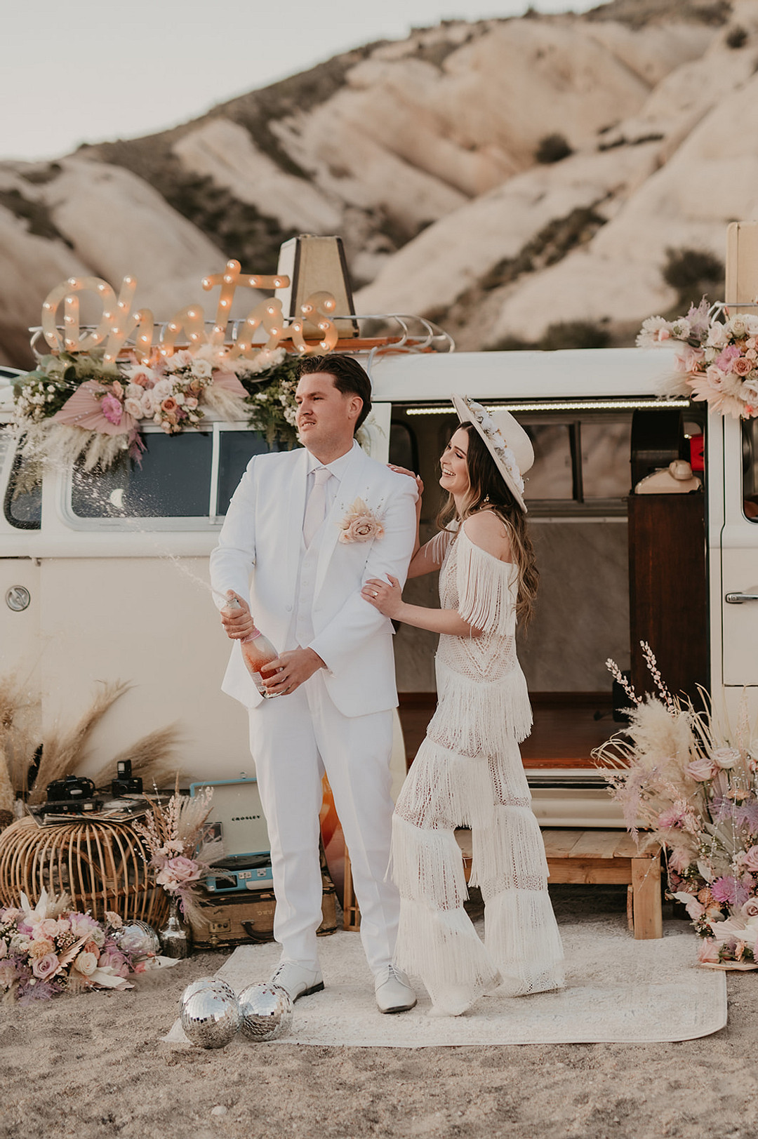 Desert Disco Wedding J. Emmanuel Photography