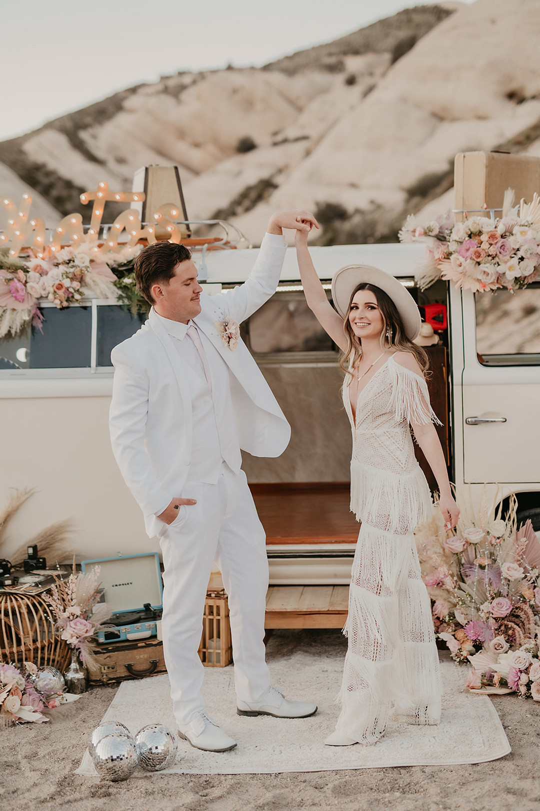 Desert Disco Wedding J. Emmanuel Photography