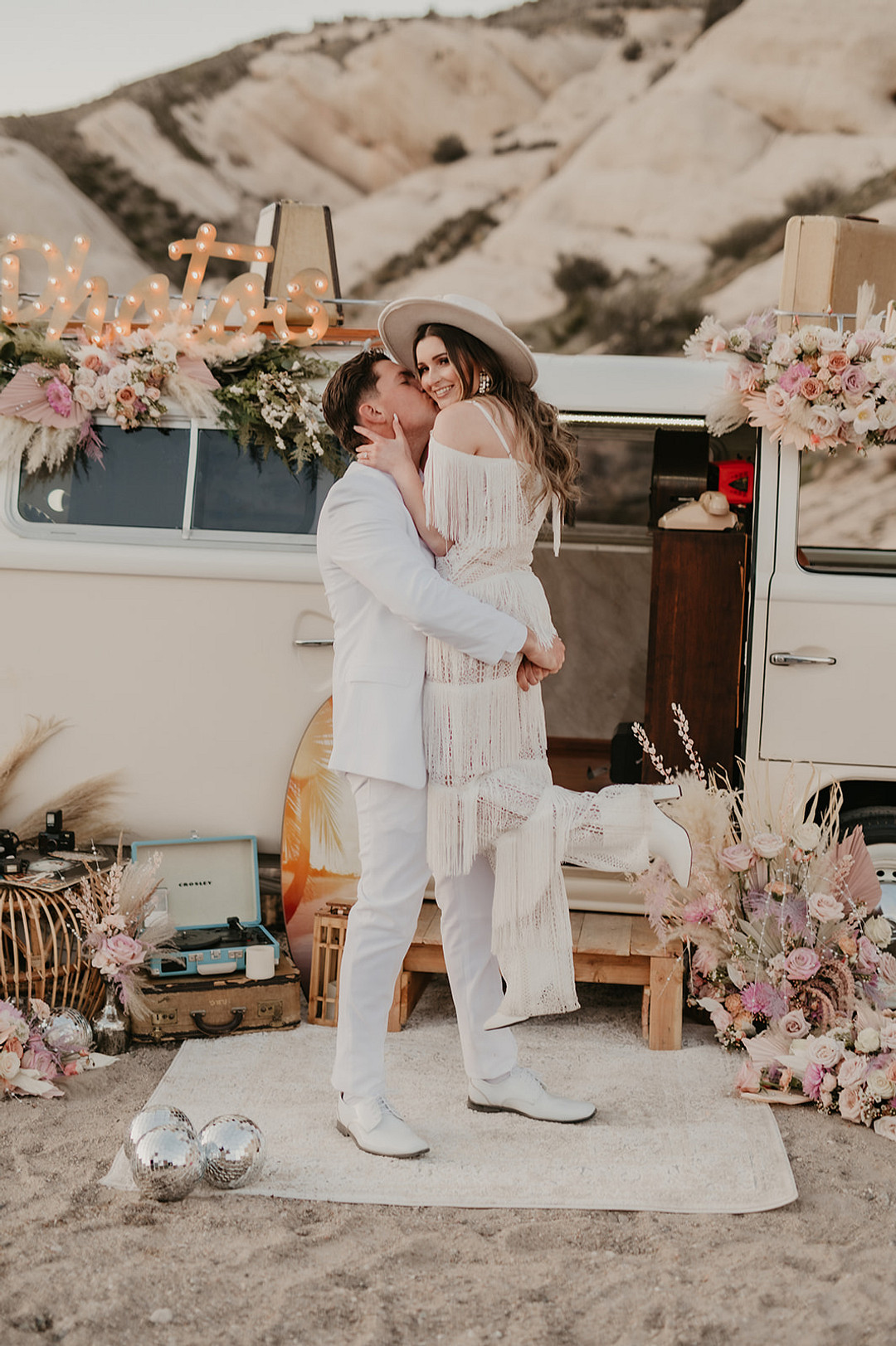 Desert Disco Wedding J. Emmanuel Photography