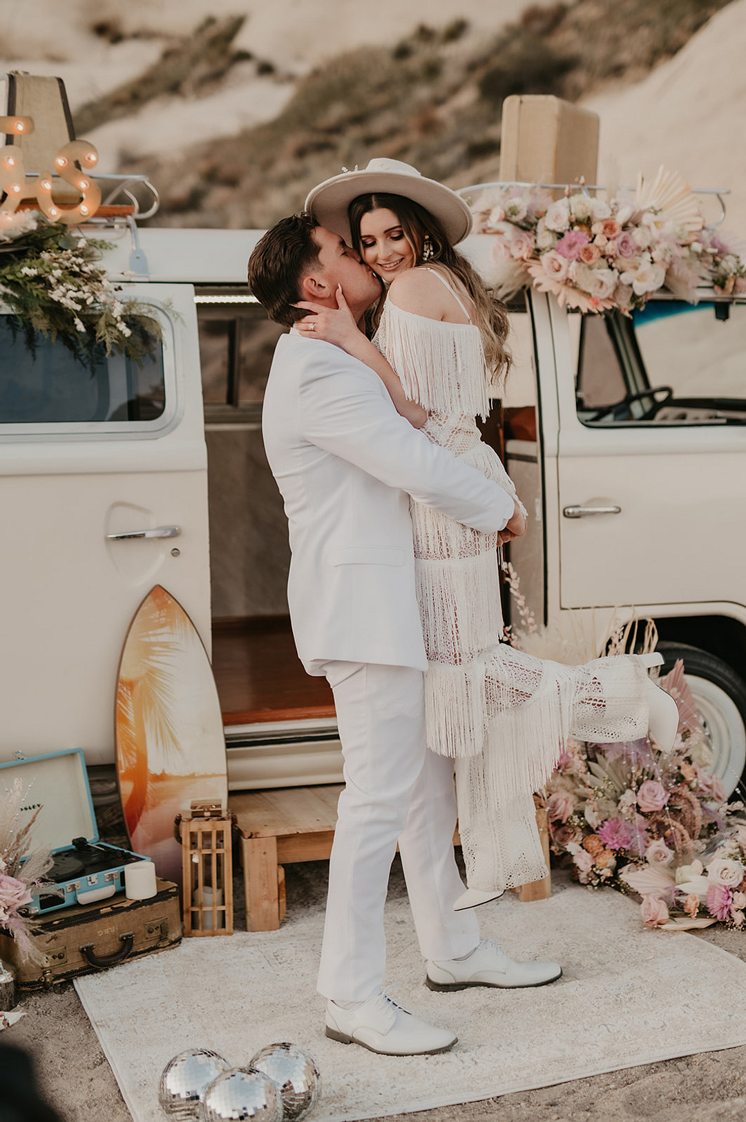 Desert Disco Wedding J. Emmanuel Photography
