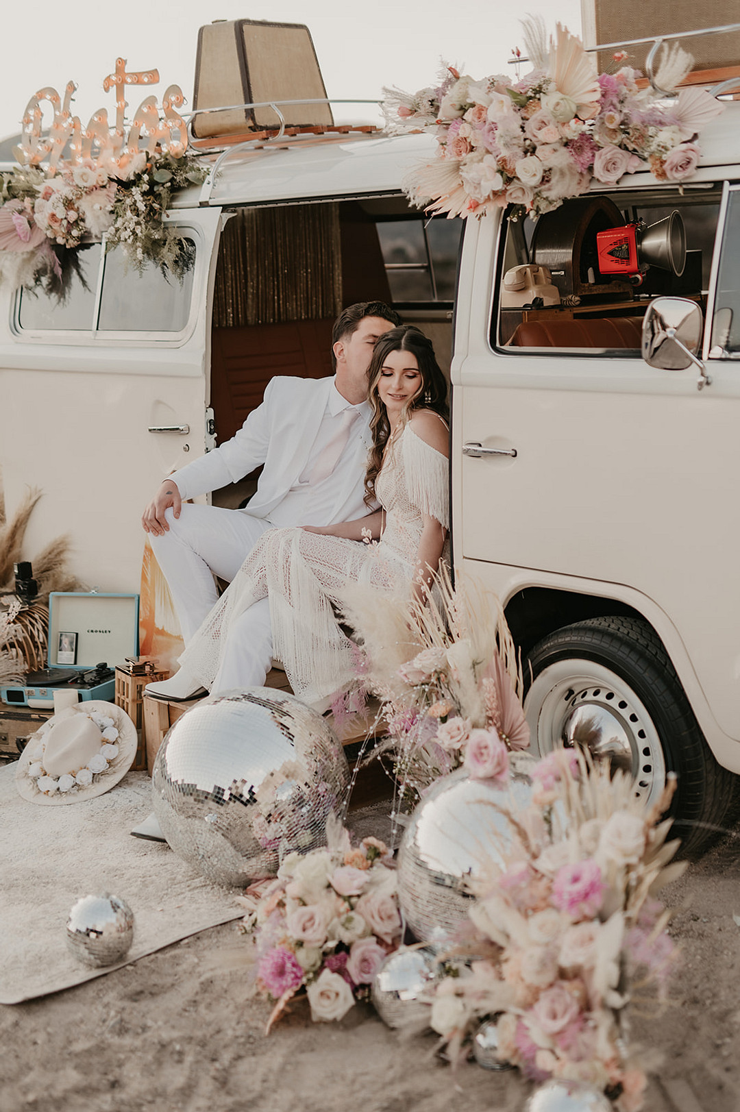 Desert Disco Wedding J. Emmanuel Photography