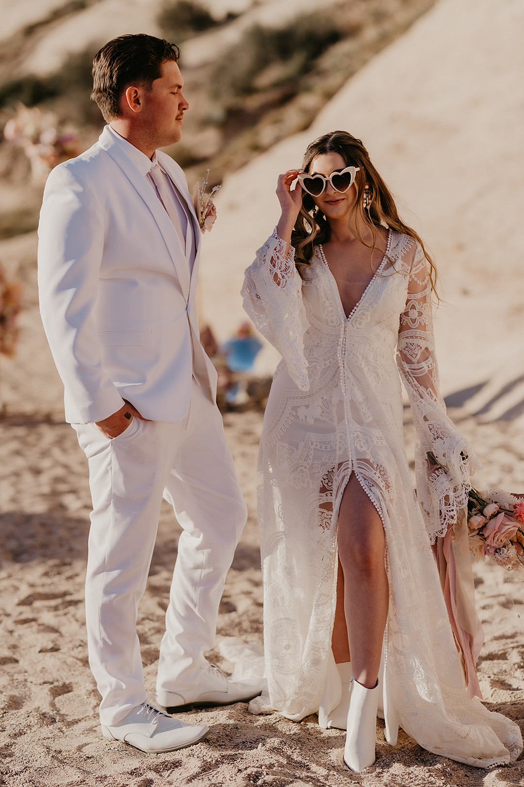 Desert Disco Wedding J. Emmanuel Photography