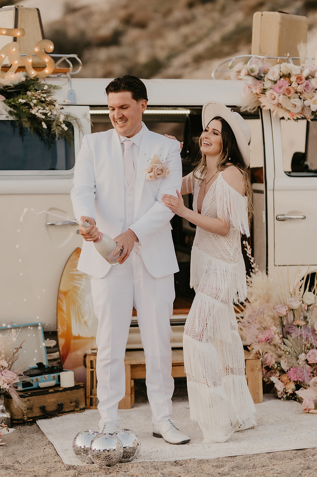 Desert Disco Wedding J. Emmanuel Photography