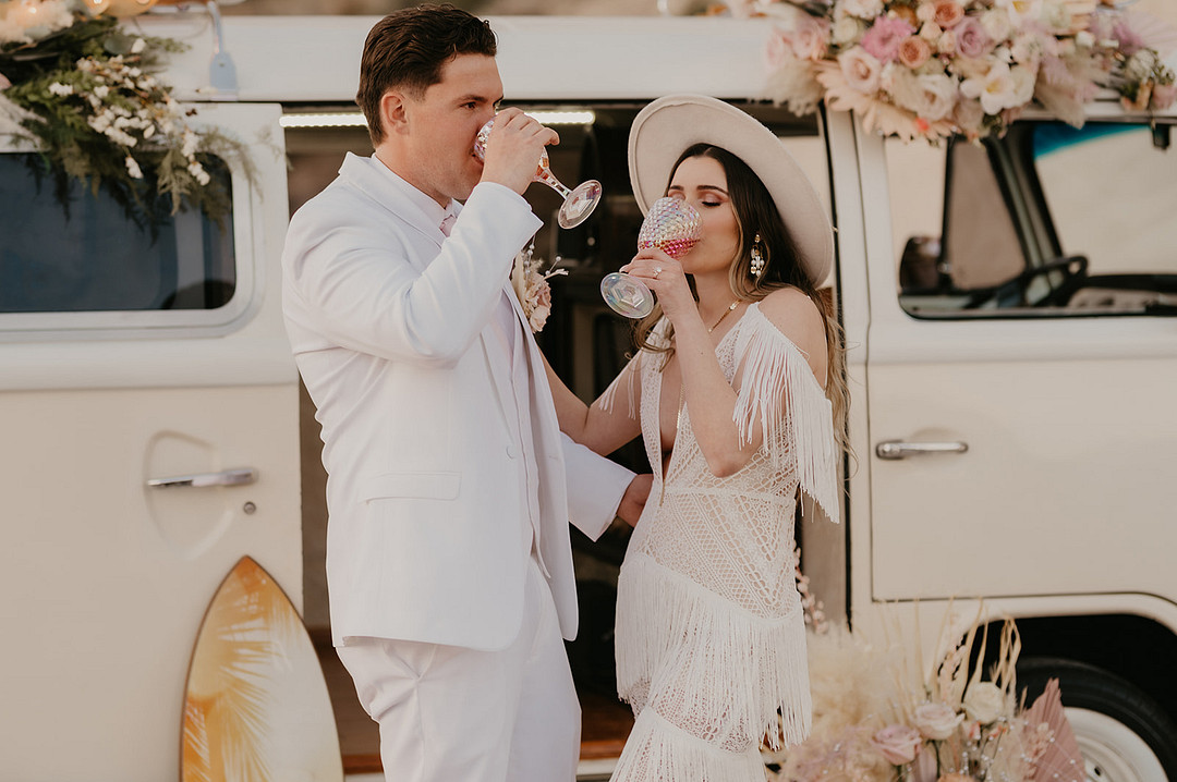 Desert Disco Wedding J. Emmanuel Photography