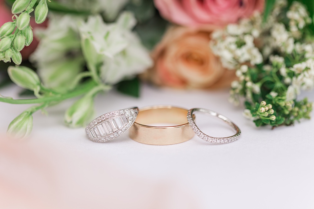 Rings Bands Gold English South African Wedding James and Kerrie Photography