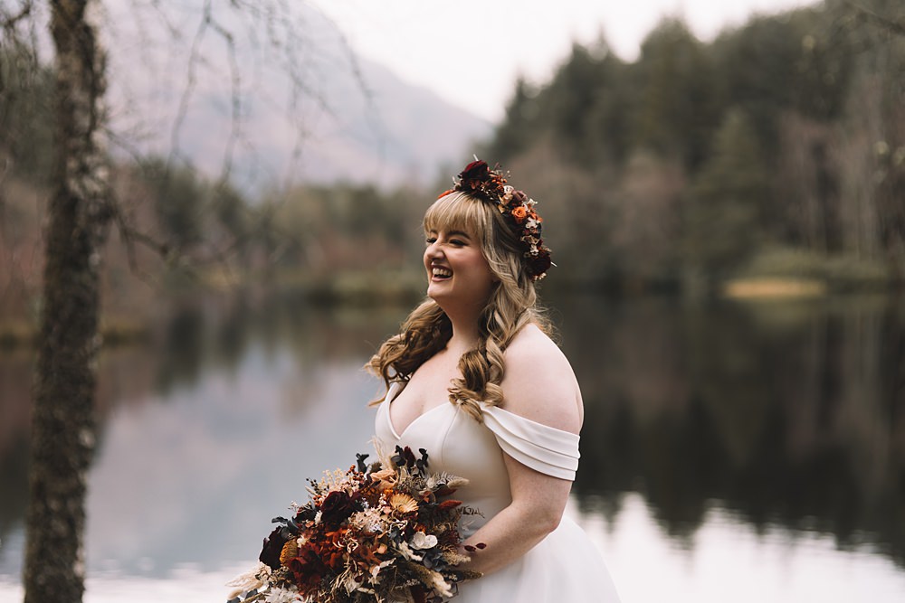 Glencoe Lochan Wedding Lauren Elliott Photography