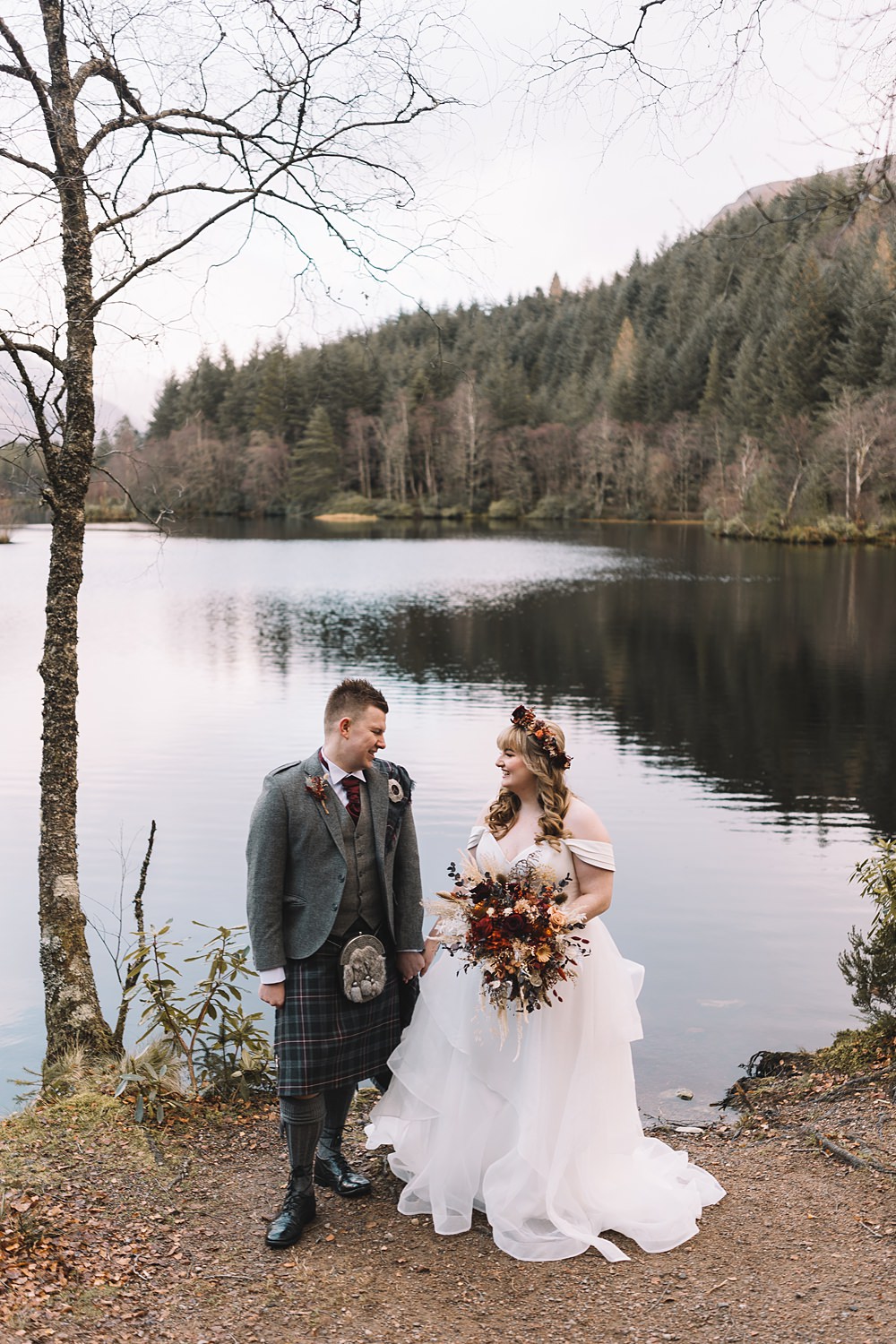 Glencoe Lochan Wedding Lauren Elliott Photography