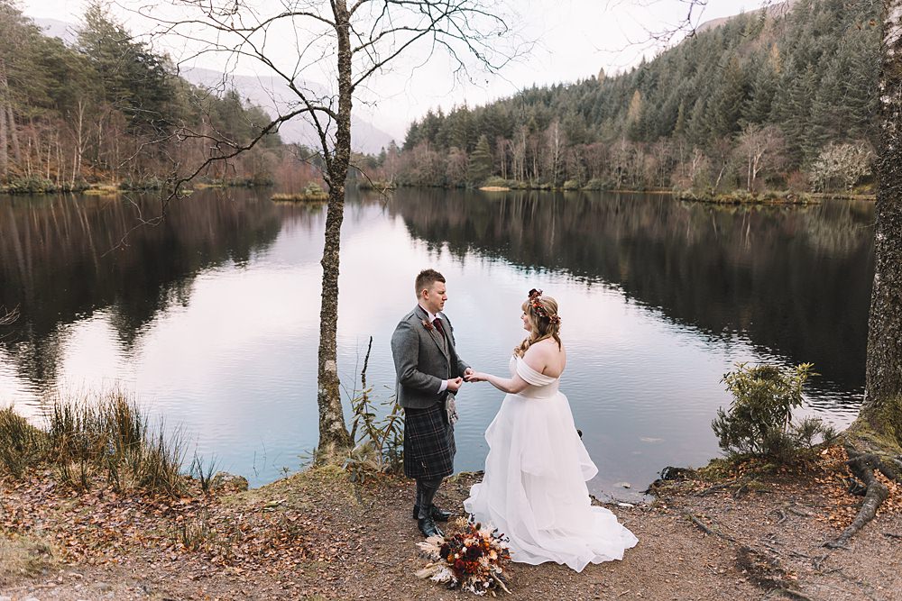 Glencoe Lochan Wedding Lauren Elliott Photography