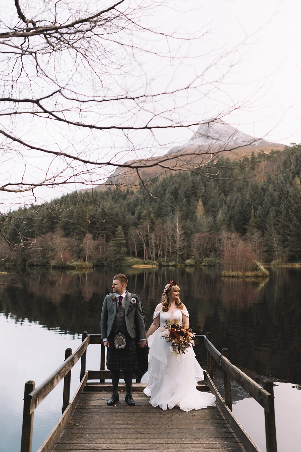 Glencoe Lochan Wedding Lauren Elliott Photography