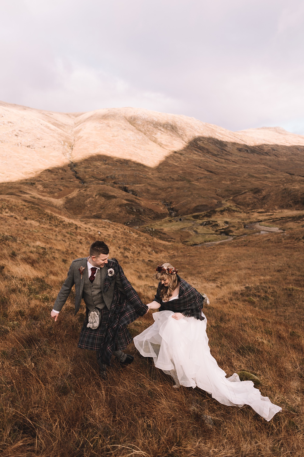 Glencoe Lochan Wedding Lauren Elliott Photography