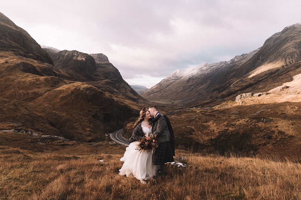 Glencoe Lochan Wedding Lauren Elliott Photography