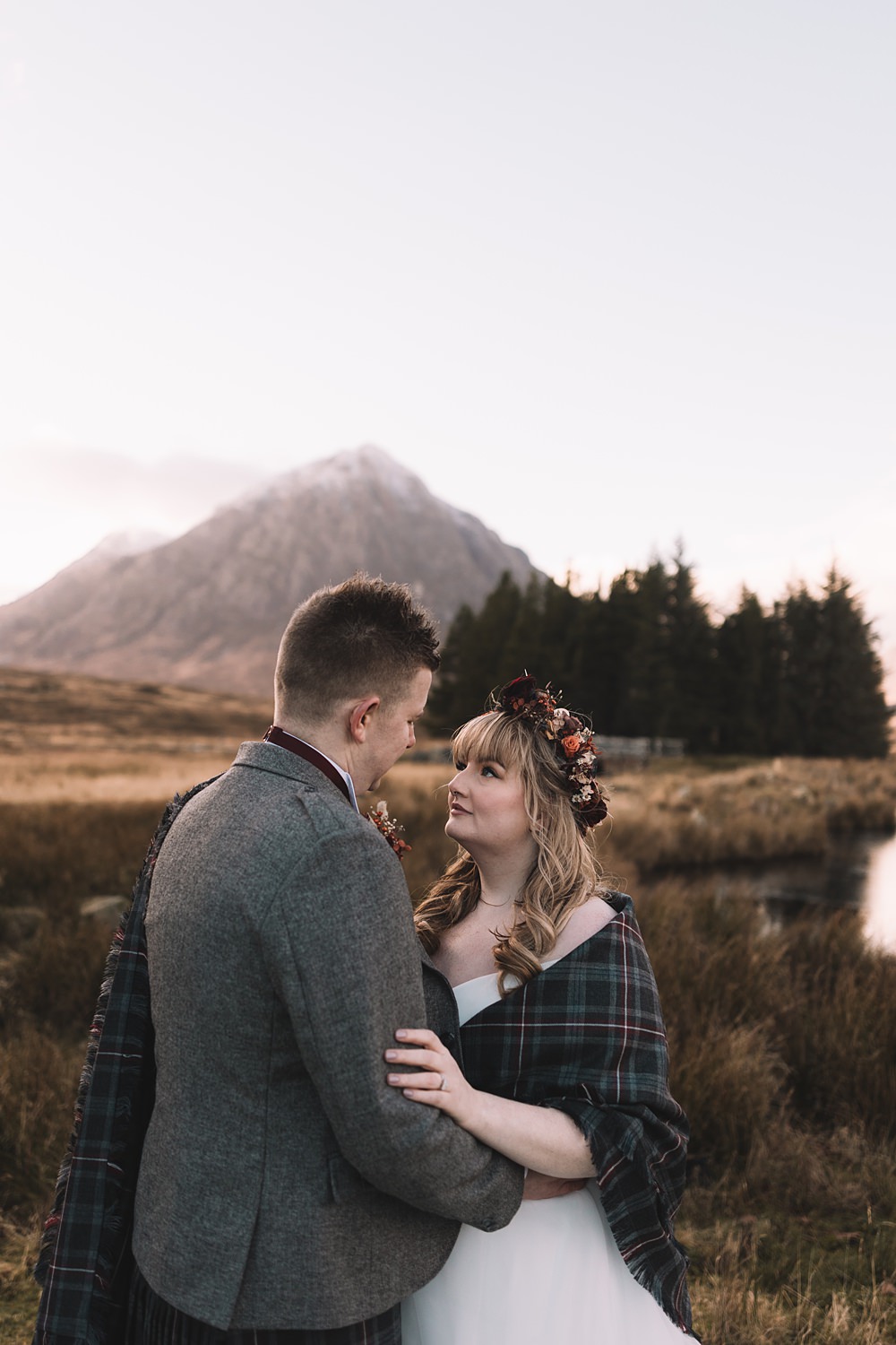 Glencoe Lochan Wedding Lauren Elliott Photography