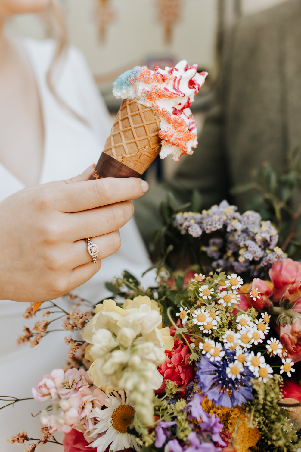 Ice Cream Lancashire Country House Wedding Wyldbee