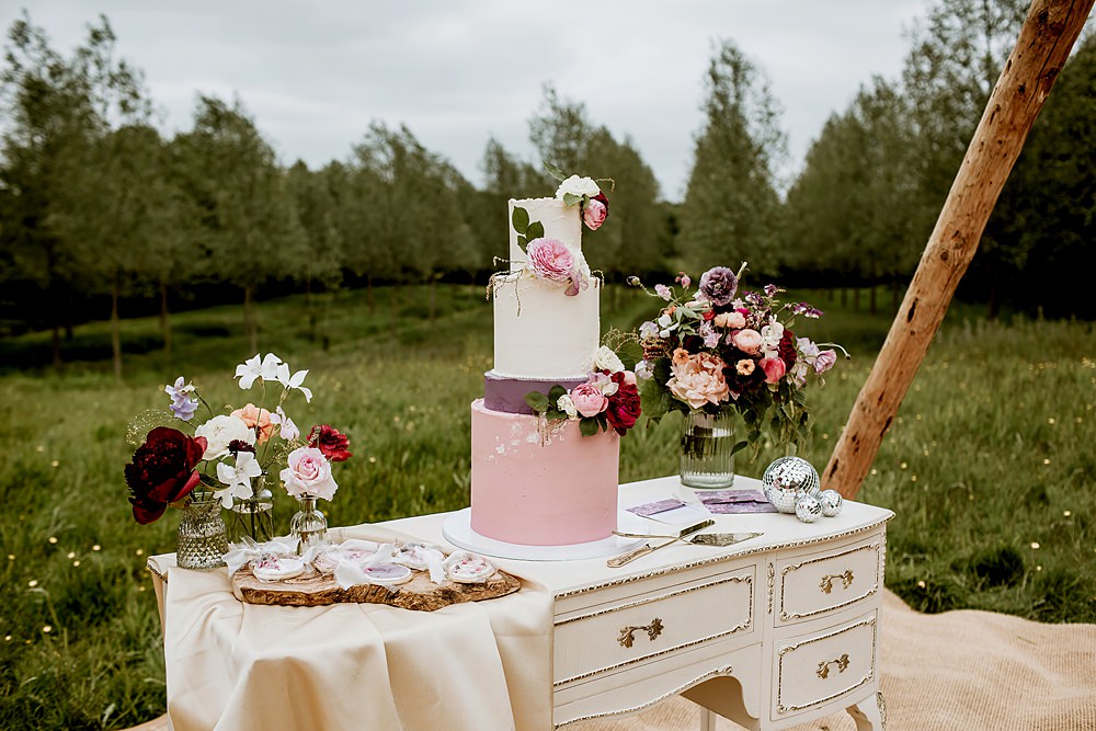 Dessert Cake Table Dresser Barnfield Wedding Sonder Lust Photography