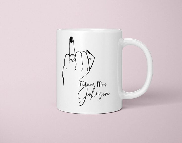 Christmas Mug Bridal Present Idea