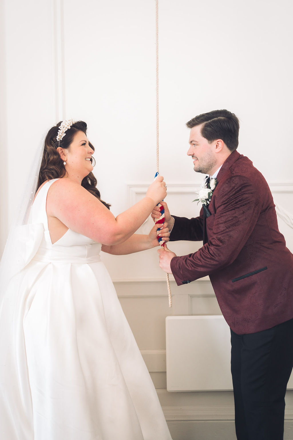 Bell Ringing Ceremony Compton Verney Wedding Story Ellie Mac Photography