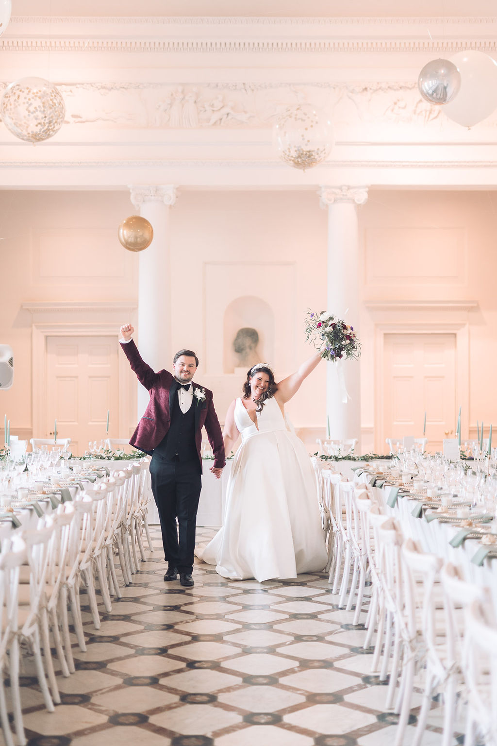 Balloons Compton Verney Wedding Story Ellie Mac Photography