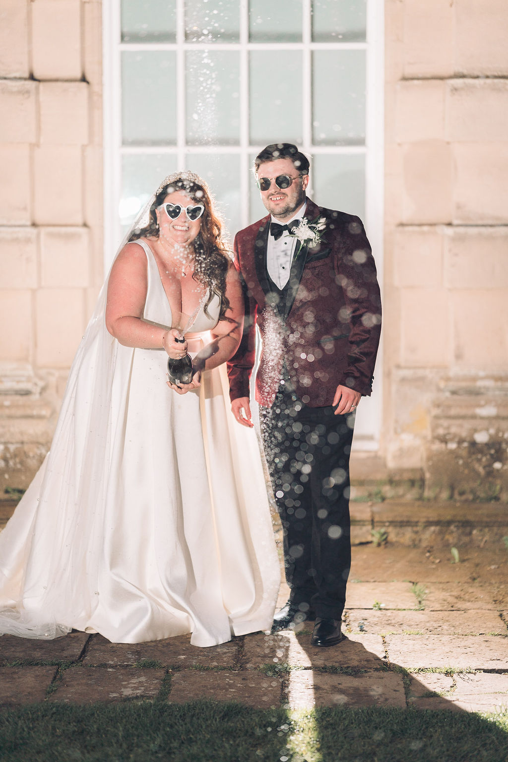 Champagne Pop Drinks Compton Verney Wedding Story Ellie Mac Photography