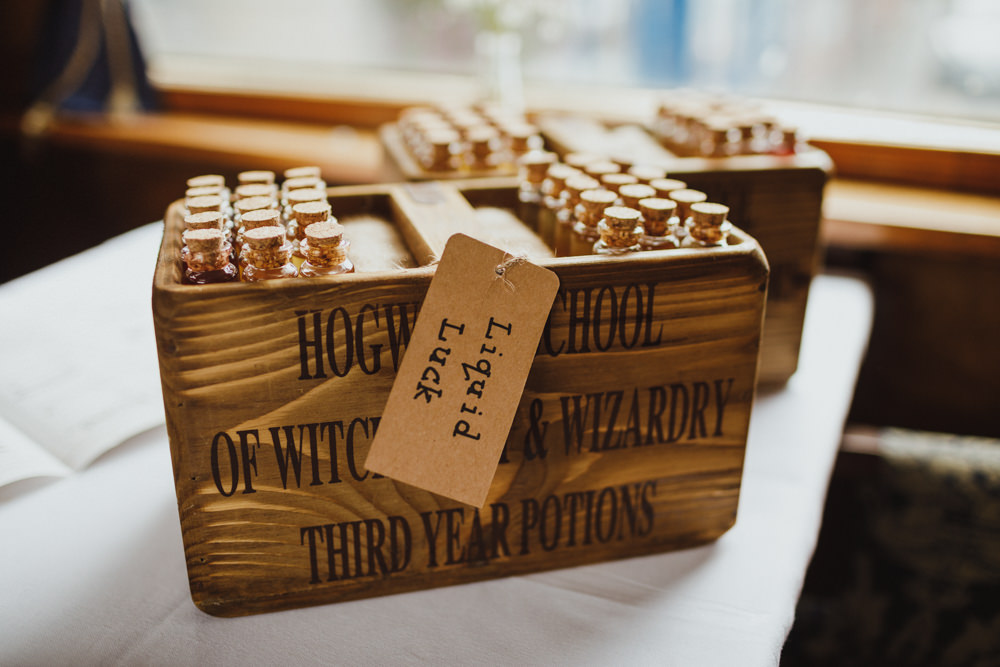 Harry Potter Wedding Favours Liquid Luck Test Tubes Photography34