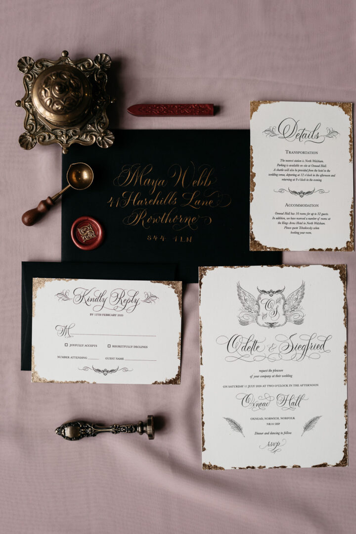 Harry Potter Wedding Ideas Invite Wax Seal Salsabil Morrison