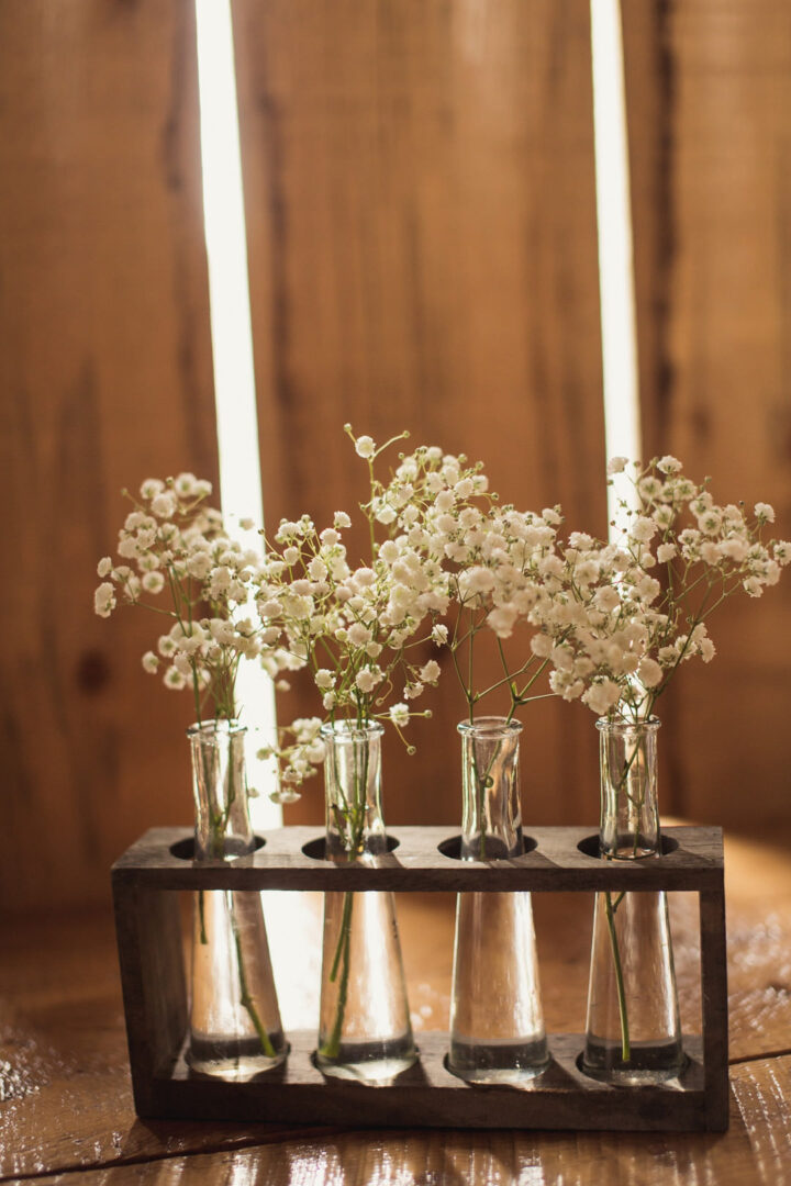 Harry Potter Wedding Ideas Test Tube Flowers Tied Photo & Film