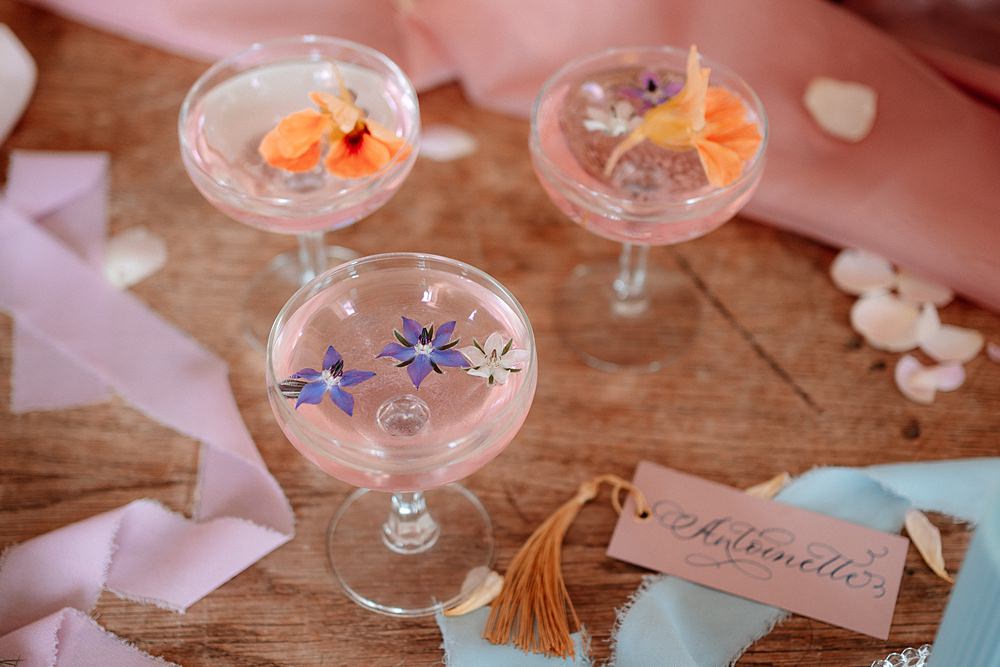 Cocktails Drinks Flowers Marie Antoinette Wedding Katherine And Her Camera