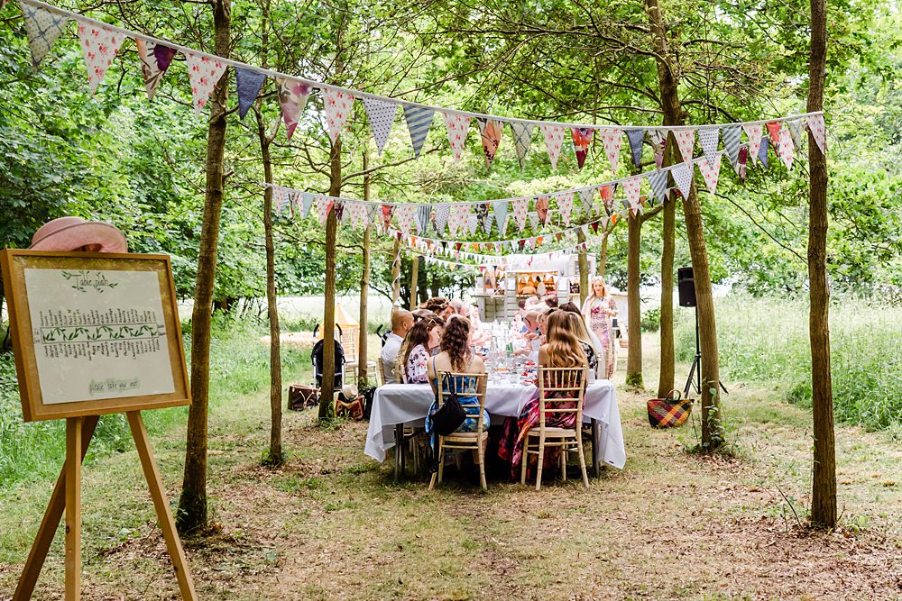 Off Grid Woodland Wedding Purple Kite Photography