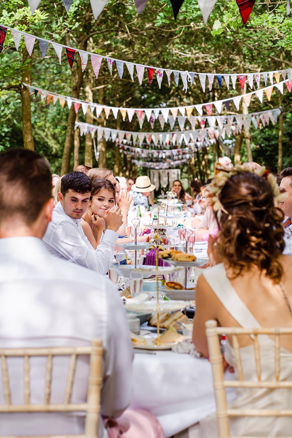 Off Grid Woodland Wedding Purple Kite Photography