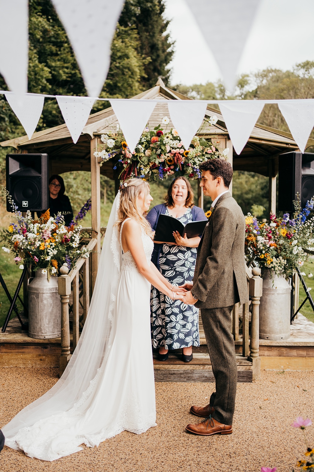 Pagoda Wedding Ceremony Holly Collings Photography