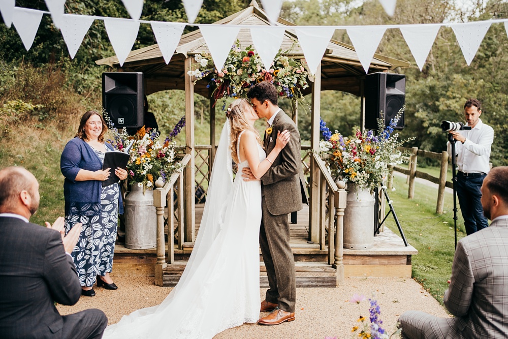Pagoda Wedding Ceremony Holly Collings Photography